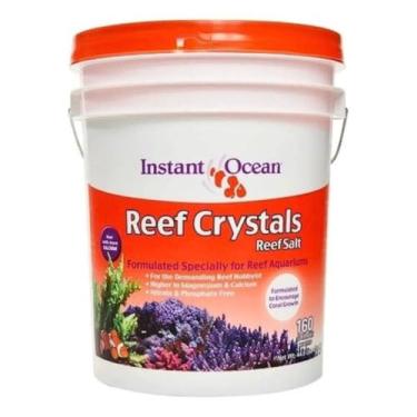 Imagem de Reef Crystals Sal Marinho para Aquário, 20,30kg, Rende 576 Litros, para Recife