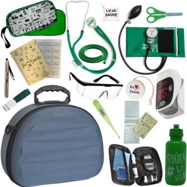 Imagem de Kit Enfermagem Super Luxo Maleta Exclusiva Completo - PA MED/ PREMIUM/