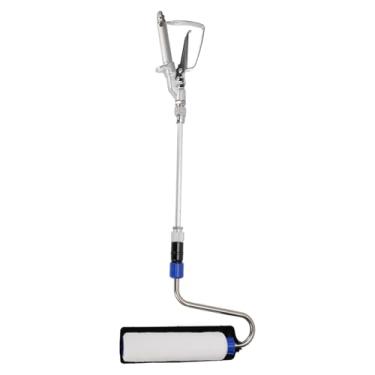 Imagem de AYNEFY Rolo de Pulverizador de Tinta Sem Ar, Pincel de Rolos de Alta Eficiência de Alta Eficiência para Pintura Profissional de Alumínio/aço Inoxidável/1 Pincel de - Interno e Externo
