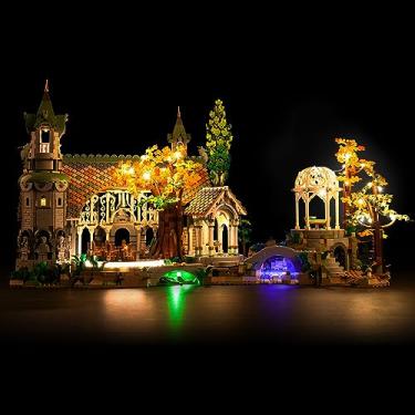 Imagem de Hilighting Kit De Iluminação Led Atualizado Para Lego Rivendell, Compatível Com 10316 (Modelo Não Incluído)