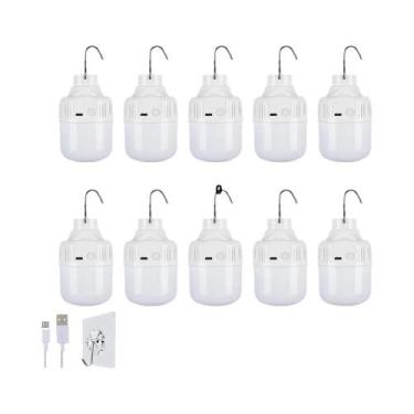 Imagem de Lâmpada LED Portátil De Alta Potência Para Exterior, Recarregável Por 