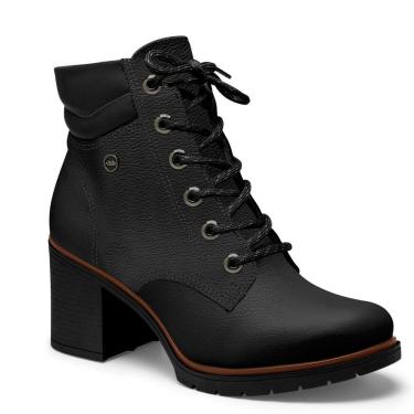 Imagem de Bota Coturno Feminino Preto Dakota Solado Tratorado Estilo Casual D0391