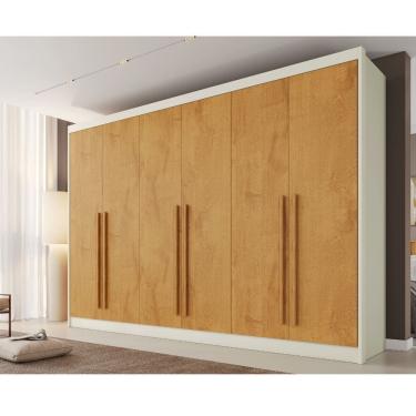 Imagem de Guarda Roupa Casal 6 Portas em MDF Alba Plus Made Marcs