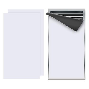 Imagem de PATIKIL Capa de ventilação magnética de 25,4 x 14 cm, pacote com 2 capas para registros de ar de parede de chão bloqueador de ventilação magnético de alta resistência para forno de lareira HVAC RV