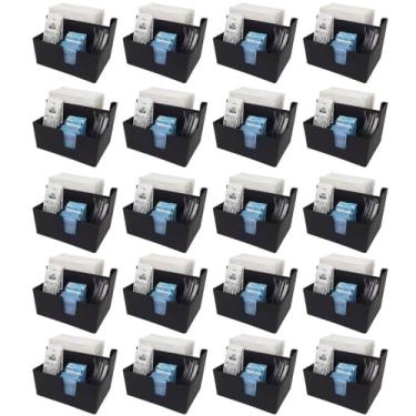 Imagem de Kit 20 Porta Sachês Guardanapo Açúcar Organizadores Bancada