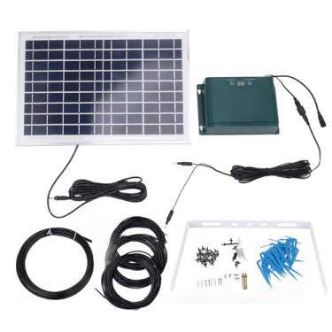 Imagem de Kit de irrigação por gotejamento automático solar, de rega automática fácil e diy movido a energia solar de irrigação automático interno e externo para estufa anti-sifonamento