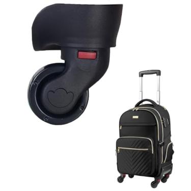 Imagem de StarCloud Mochila feminina com rodinhas de 4 rodas, mochila de viagem de 45 L com rodas, Roda única