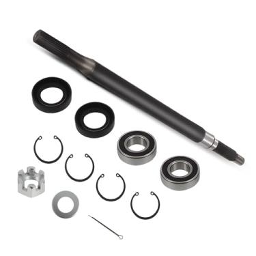 Imagem de Jecoupoon Eixo traseiro do lado do passageiro do carrinho de golfe 20377G12 20377-G12 compatível com TXT elétrico 1994-Up