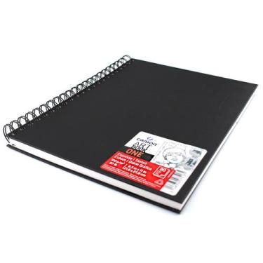 Imagem de Caderno Sketch Canson Art Book One 100g A4 Espiral 80 Folhas