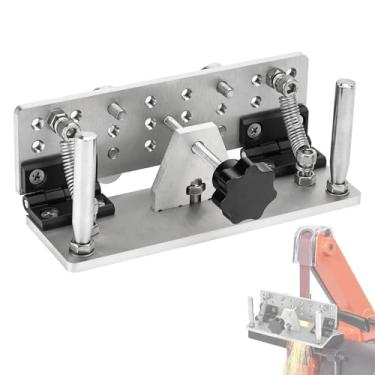 Imagem de Singring Moedor de cinto, afiador manual, suporte de afiar longo, localizador de ângulo fixo para máquina de lixar de cinto (pequeno)