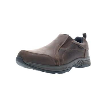 Imagem de Propet Cash North Tênis masculino casual sem cadarço - Preto, Marrom, 9 XX-Wide