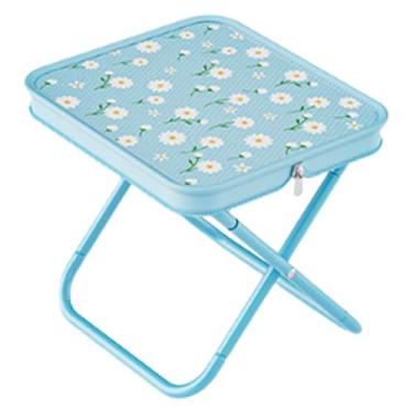 Imagem de Rrlihjgu Banco Dobrável | Banquinho Portátil Para Sentar,Cadeira Leve e Resistente Para Cozinha Quarto Exterior Acampamento Bar