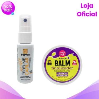 Imagem de Kit Balm Finalizador + Perfume Capilar 30ml NatuHair - Natuhair Cosmét