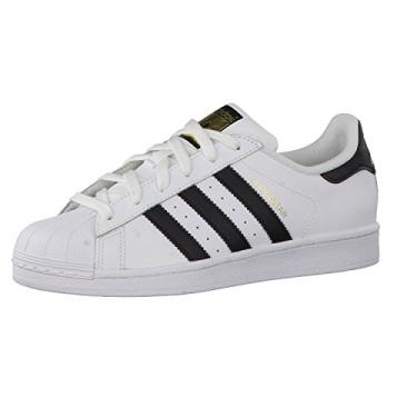 Imagem de adidas Originals Men's Superstar Sneaker, Core White, 9.5 D (M)