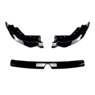 Imagem de Kit de spoiler dianteiro para para-choque dianteiro, difusor de aerofólio, acessórios pretos compatíveis com BMW Série 3 G20 LCI M Sport 320i 325i 2023+(Matte Black)