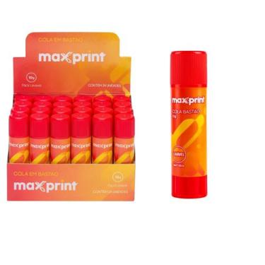 Imagem de Kit 24 Colas em Bastão 10g Maxprint Unidade