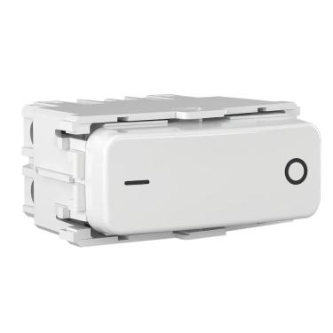 Imagem de Modulo Interruptor Bipolar Branco 10A 250V Compose Weg