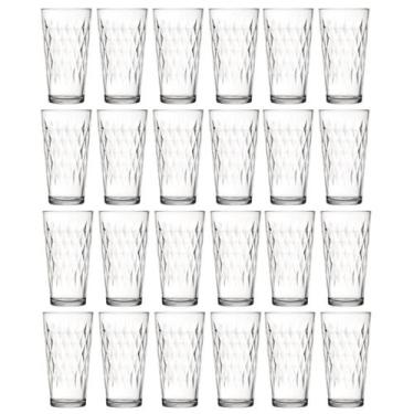 Imagem de Copo Vitrage 350ml Vidro Resistente Suco Agua Nadir - 24Un - NADIR FIG