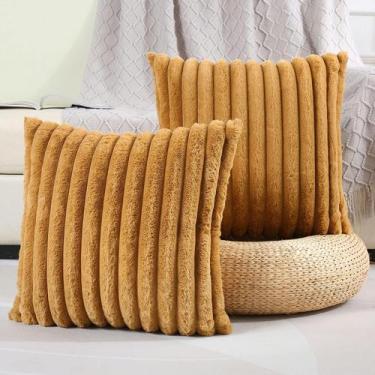 Imagem de Capa p/ almofada em pelucia wave soft 2 lados - 40x40 cm - S DECOR, Ca
