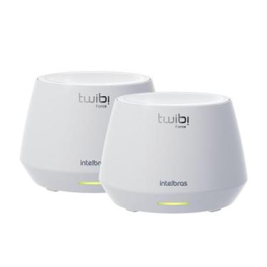 Imagem de Conjunto Roteador Wifi Twibi Force Ax Mesh Intelbras - INTELBRAS.