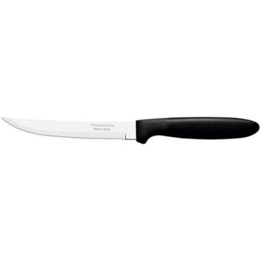Imagem de Kit c/ 2 Faca para churrasco 5" - Ipanema - Cor Preto - - Tramontina