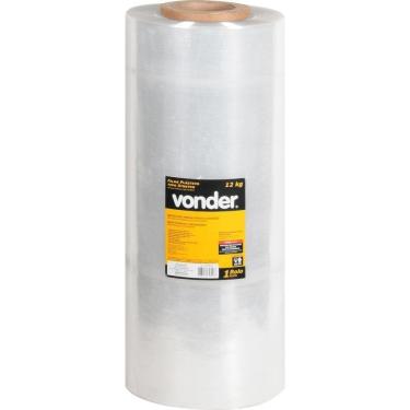 Imagem de Filme Stretch 500x870 M 25 Micra Rolo Com Aprox. 12kg Vonder