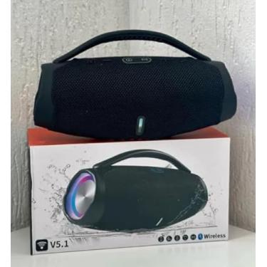 Imagem de BOMBOX 3, Caixa de Som Portátil com Alto-Falante de 22CM, Bluetooth, Passivo Médio Grave, 70Hz-20Khz, Bateria 4-10 Horas
