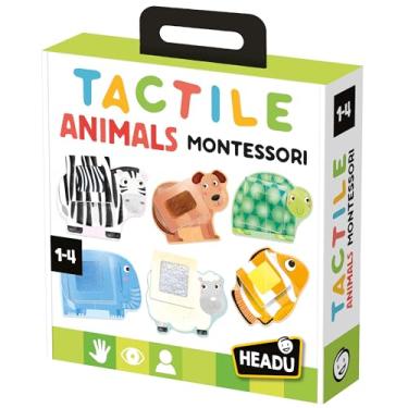 Imagem de Headu Animais Táteis Montessori, Atividades De Aprendizagem Para Crianças 1 A 4 Anos, Brinquedos Sensoriais Educativos Meninos E Meninas 1, 2, 3 Montessori Bebês Partir Ano, Jogos Ensino