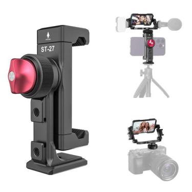 Imagem de Kit de espelho selfie ULANZI ST-27 Suporte de telefone para smartphone