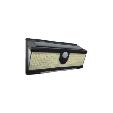 Imagem de Refletor LED solar externo de 100 W com sensor de movimento - Lightbek