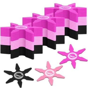 Imagem de Lembrancinhas de festa Throwing Foam Stars Chivao Ninja, 24 unidades d