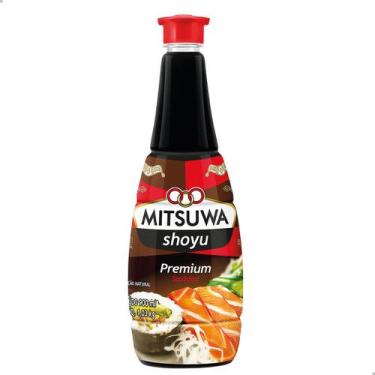 Imagem de Molho de Soja Shoyu Premium Sabor Suave Mitsuwa Frasco 900ml - Wilson 