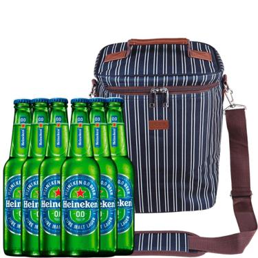 Imagem de Kit 6 Heineken Sem Alcool + Bolsa Térmica