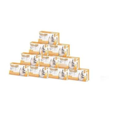 Imagem de Luva De Procedimento Latex Com Po 10X100 Talge - M