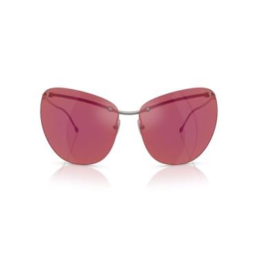 Imagem de Diesel Eyewear Óculos de sol DL1007 Cat Eye, cinza, 71 mm