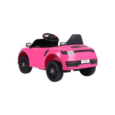 Imagem de Carrinho Esportivo Elétrico Rosa Recarregável Com Controle