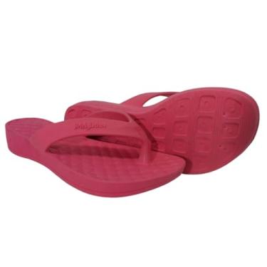 Imagem de Chinelo Sandália Feminino Ortopédico Confortável Casual Mel | Leve Anatômico Antiderrapante | Tamanhos 34/35 | 2 Cores (Pink, BR, Adulto, Faixa Numérico, 34, 35)
