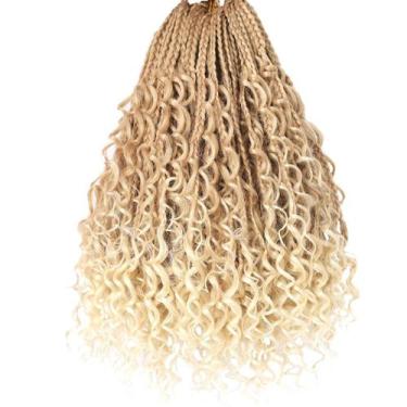 Imagem de Crochet Hair Beverlee Boho Box Braids 14 polegadas, 8 pacotes