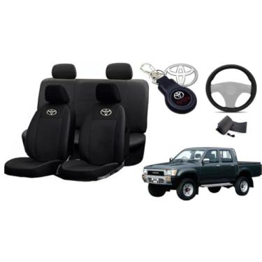 Imagem de Capa de couro para o banco hilux 1991-2003 proteção impermeável