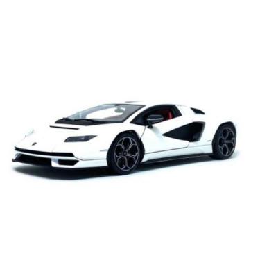 Imagem de Miniatura Carro Lamborghini Countach Lpi 800-4 1/24 Branco Bburago 211