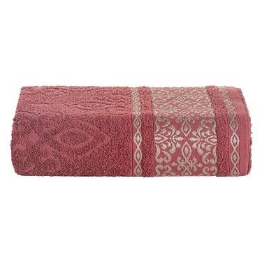 Imagem de Toalha De Banho Delicato Avulsa 01 Peça 100% Algodão 450g/m² Extra Macio - Terracota