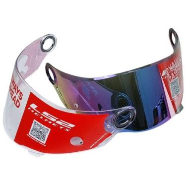 Imagem de Viseira Capacete Ls2 FF358 Cristal Mais Camaleão Original