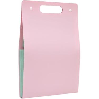 Imagem de Pasta Sanfonada, Polibras, Plástica, A4, 12 Divisões, Vertical, Rosa P