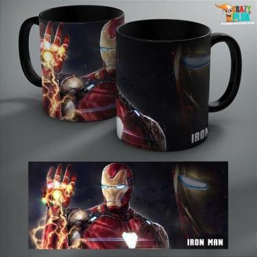 Imagem de Caneca Iron Man - Série Marvel - Cerâmica AAA+ - 325ml - Pluk