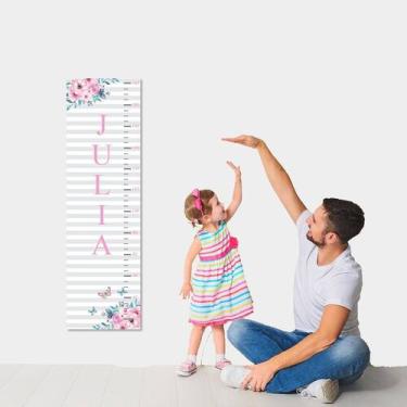 Imagem de Régua de Crescimento Personalizada com Nome - no-brand