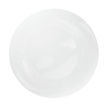 Imagem de Prato De Sobremesa Redondo De Vidro Opalino 20cm Branco
