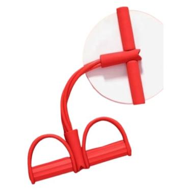 Imagem de Elástico Extensor de Exercícios Pull Reducer Multi Função Academia Em Casa Uso Profissional(Vermelho)