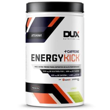 Imagem de ENERGY KICK CAFFEINE 1KG ABACAXI - DUX NUTRITION - Suplemento Energéti