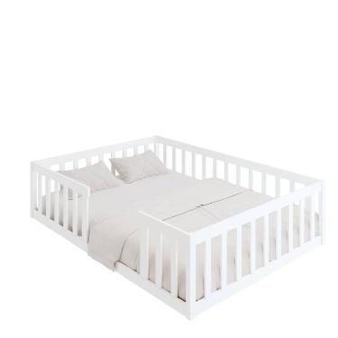 Imagem de Cama Casal Montessoriana Branco