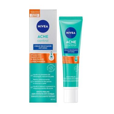 Imagem de Creme Facial Renovador Nivea Acne Control Noturno 40ml